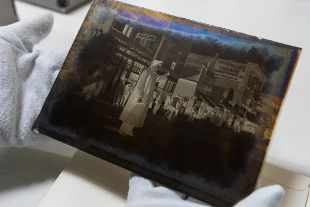 Calgary Police archives historic film negative