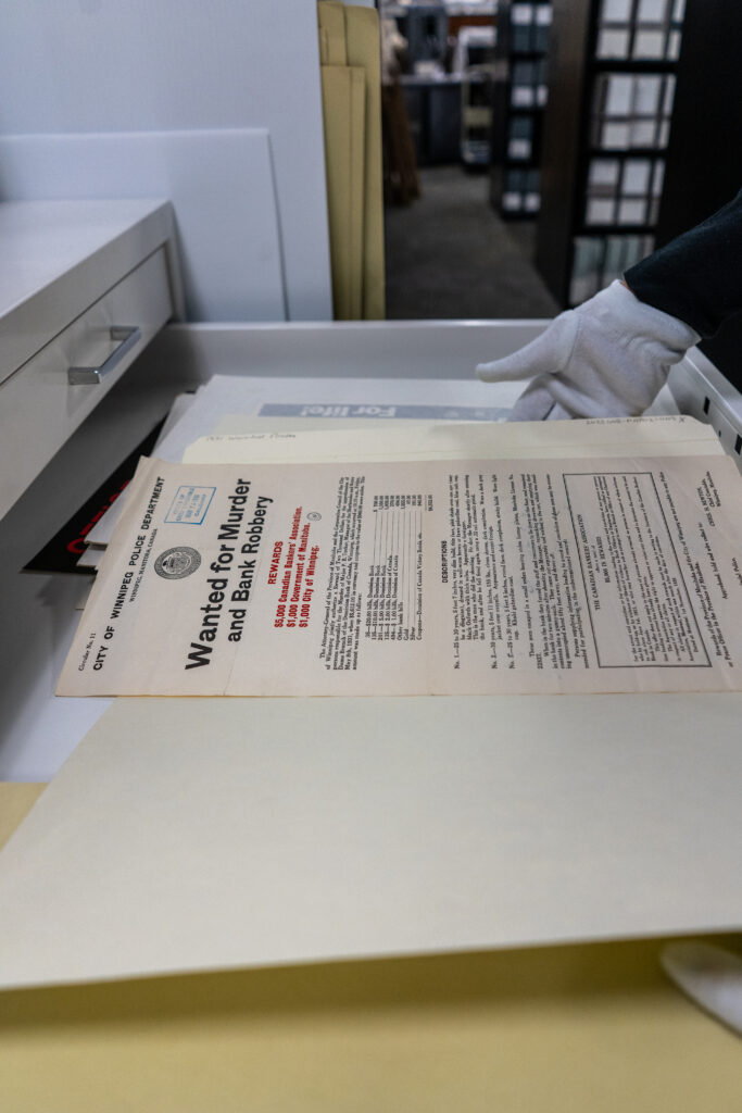 Calgary Police archives historic film negative