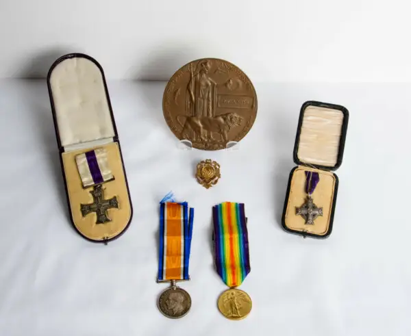 Lieutenant David Milne WWI Medal Collection