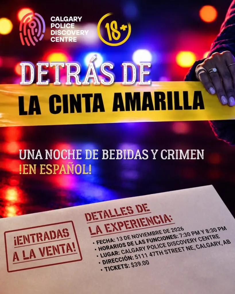 No necesitas ir a bailar ni asistir a un concierto para disfrutar de una noche increíble. Esta vez, cambia la música por pistas, la pista de baile por una escena del crimen y una salida tradicional por una experiencia de true crime y ciencia forense.
